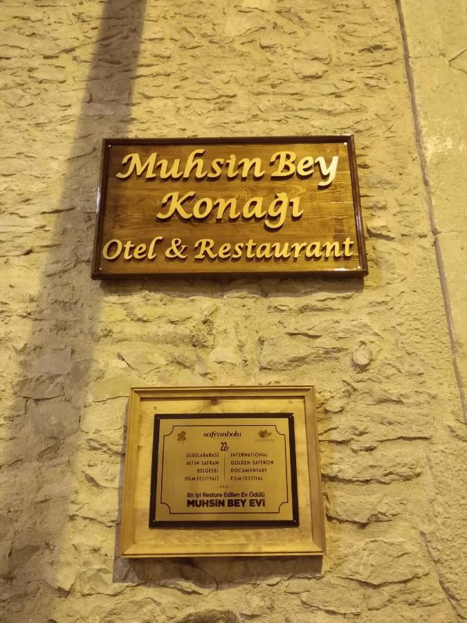 Muhsin Bey Konagi Hotel Safranbolu Eksteriør billede